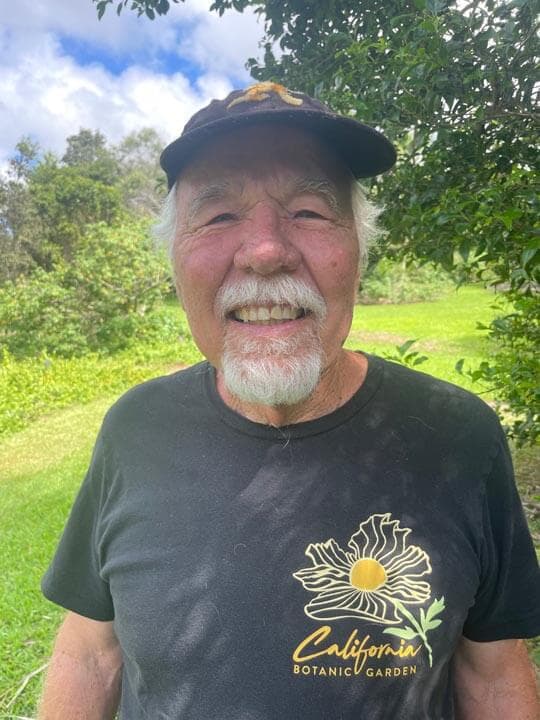 PETER VAN DYKE - Volunteer, Adviser, Garden Manager Emeritus